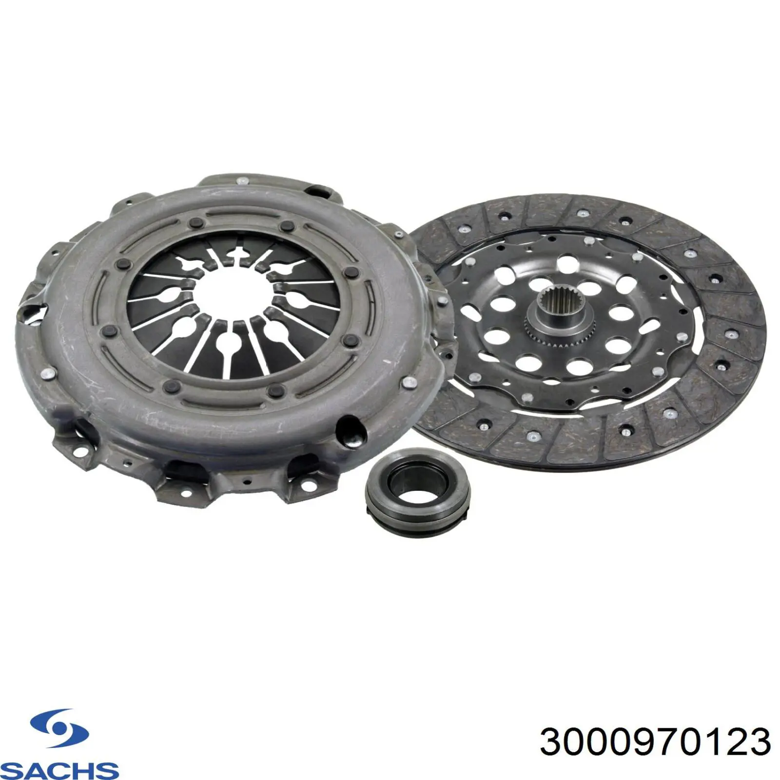 Комплект сцепления (3 части) Sachs 3000970123 цена, от 212.71 USD
