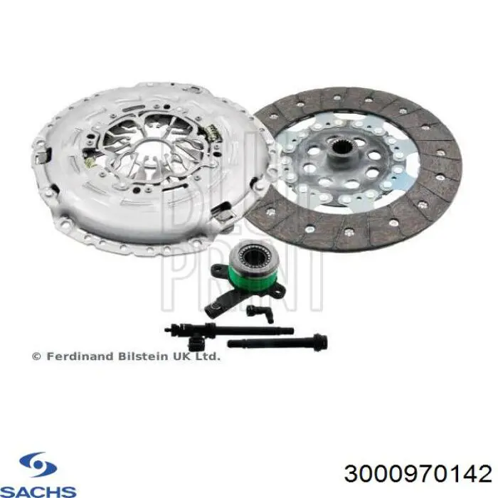 Комплект сцепления (3 части) Mercedes 0002500900 цена, от 220.87 USD