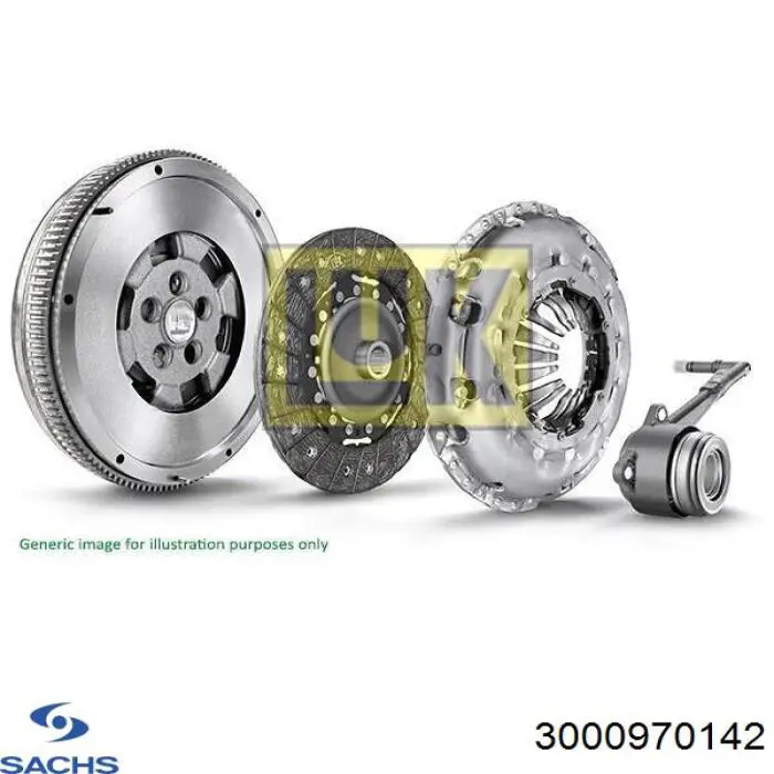 Купить 0002500900 Mercedes Комплект сцепления (диск, корзина, подшипник)