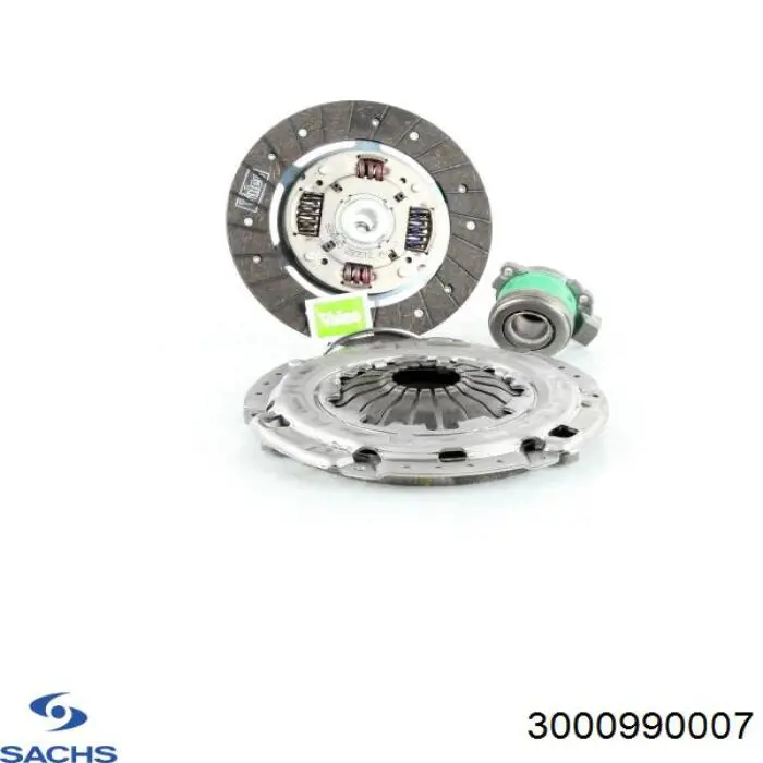 Комплект сцепления (3 части) Sachs 3000990007 цена, от 226.43 USD