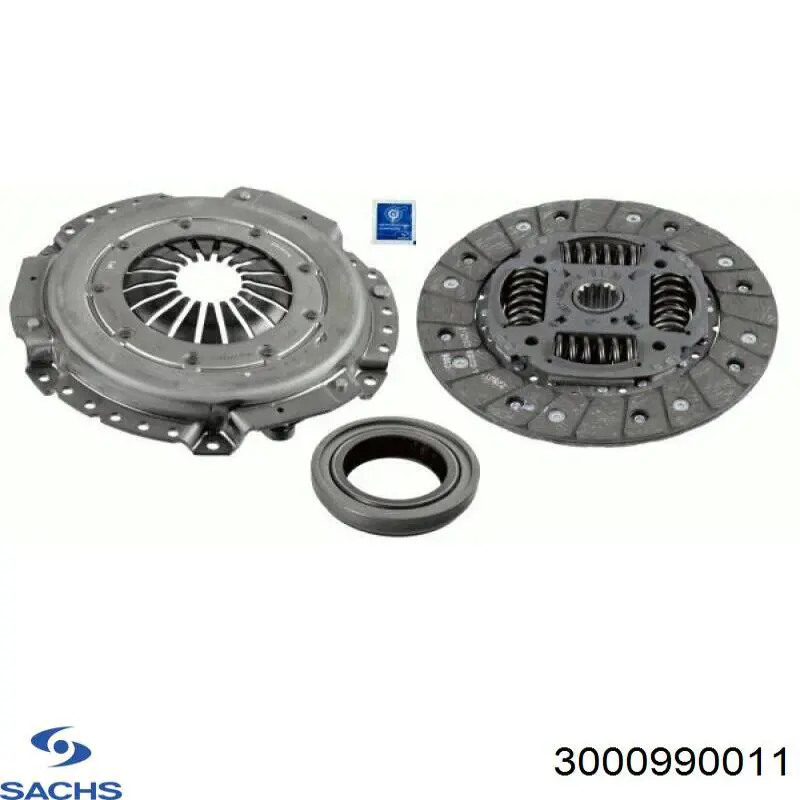 Комплект сцепления (3 части) Sachs 3000990011 цена, от 330.62 USD