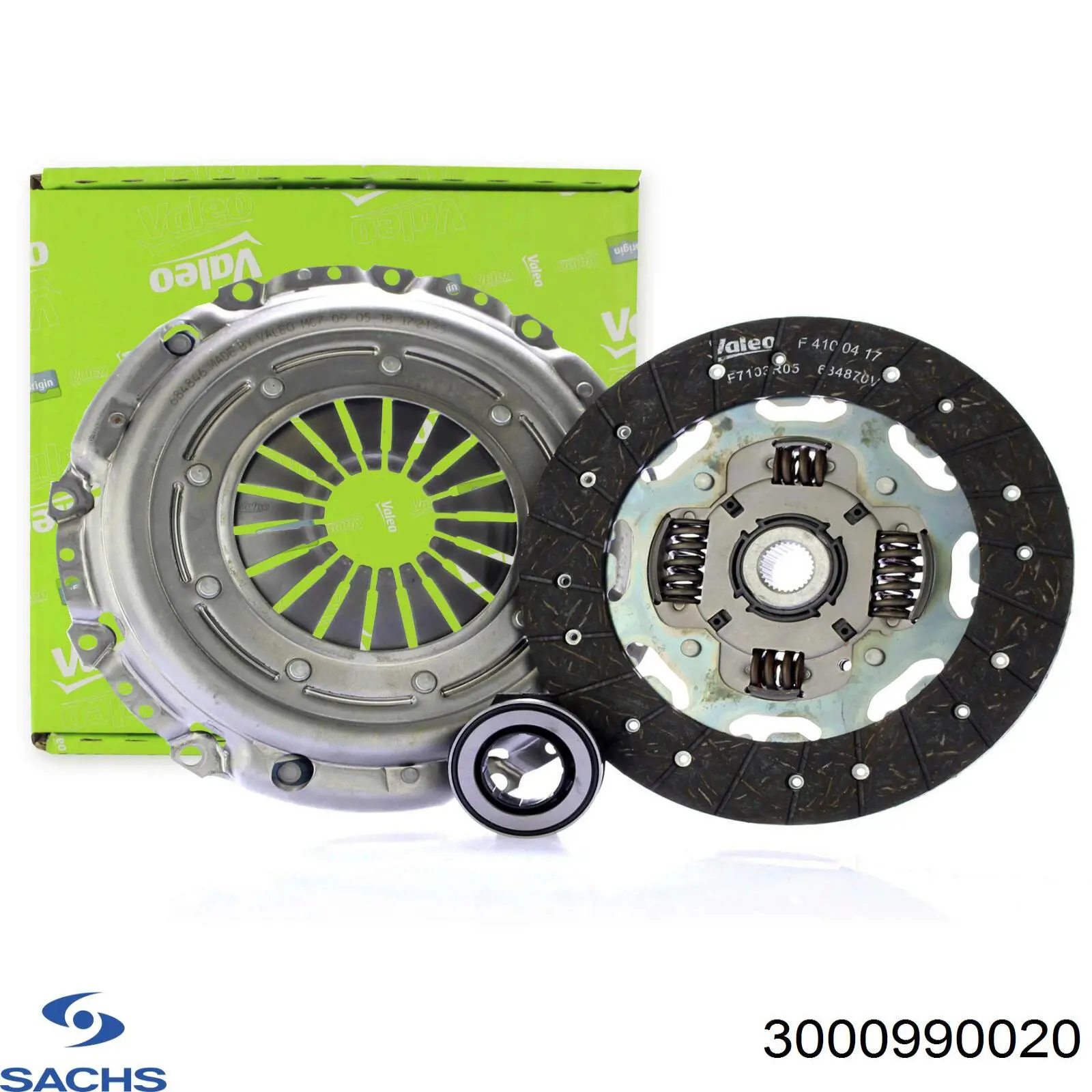 Комплект сцепления (3 части) Sachs 3000990020 цена, от 184.14 USD