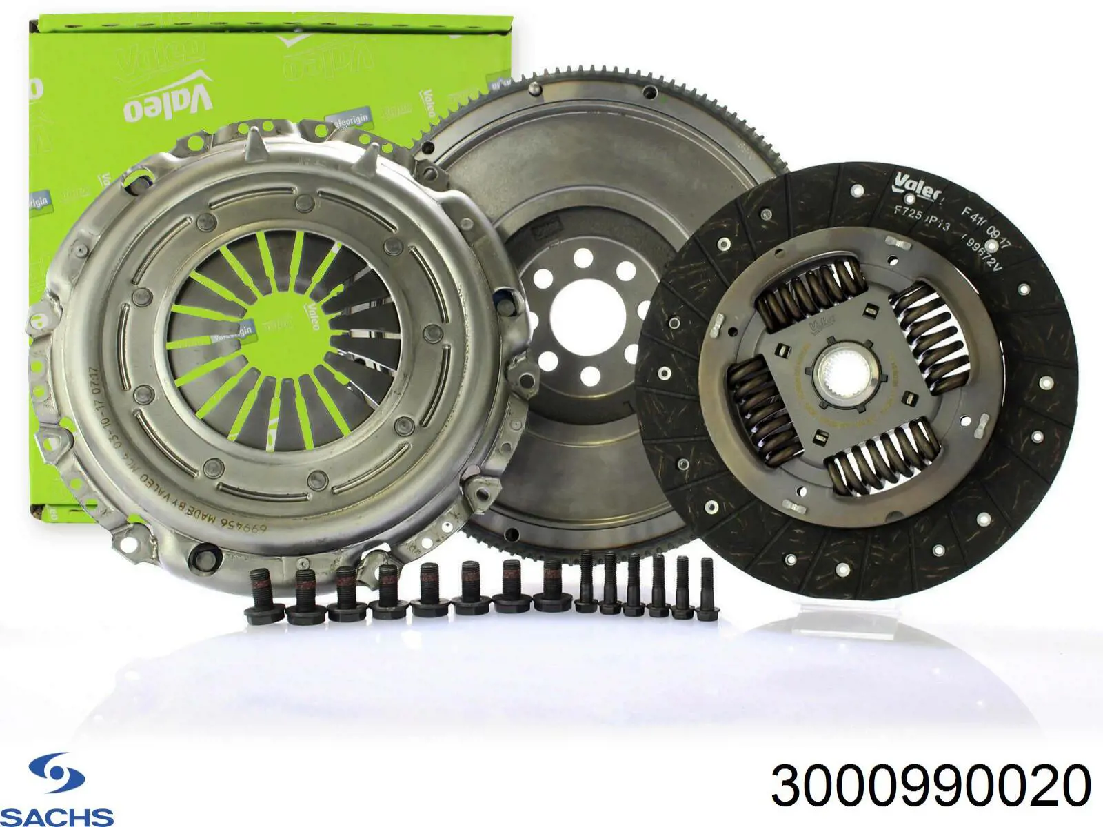 Купить 3000990020 Sachs Комплект сцепления (диск, корзина, подшипник)