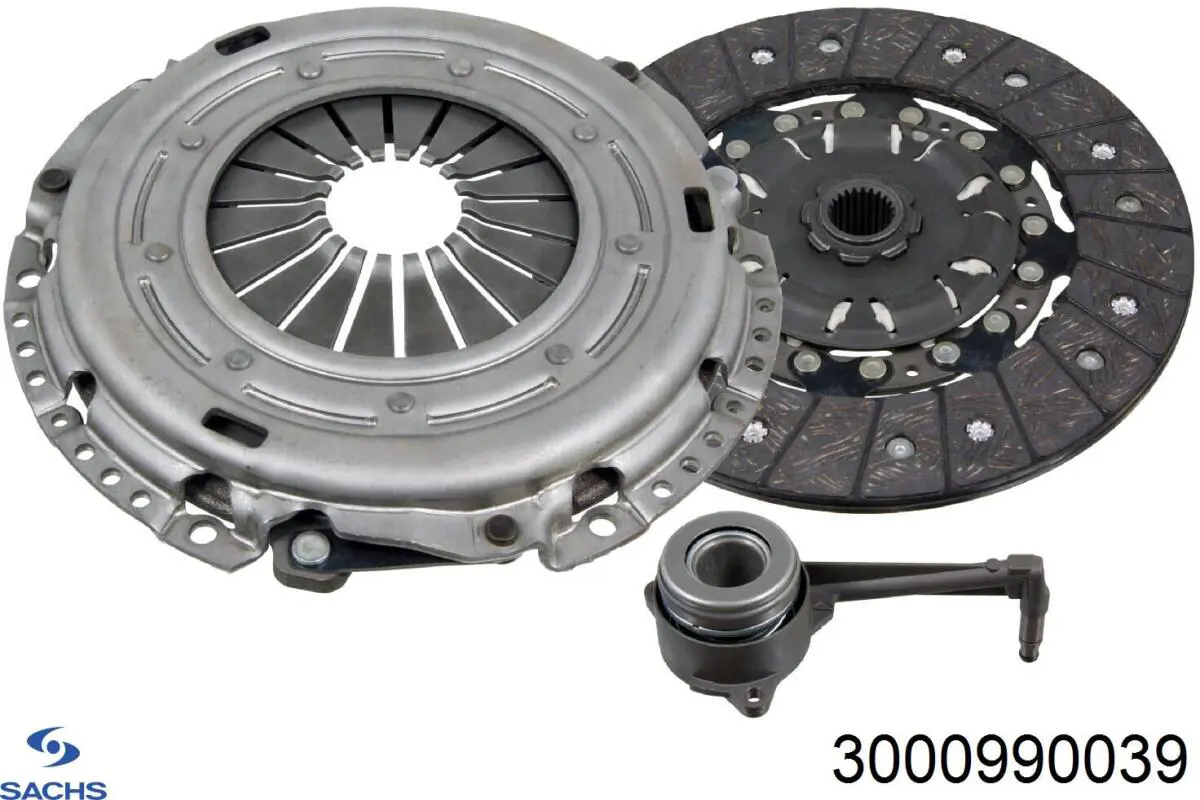 3000 990 039 Sachs kit de embraiagem (3 peças)