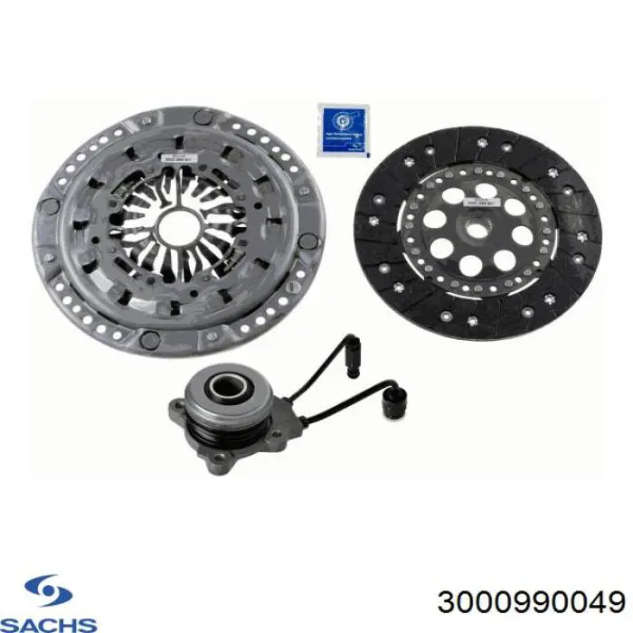 Комплект сцепления (3 части) Sachs 3000990049 цена, от 324.98 USD