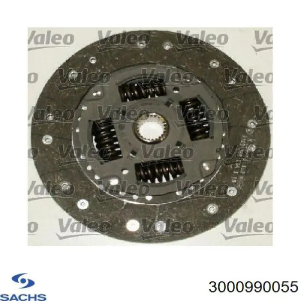 Комплект сцепления (3 части) Sachs 3000990055 цена, от 236.03 USD