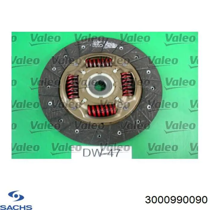 Комплект сцепления (3 части) Sachs 3000990090 цена, от 135.16 USD