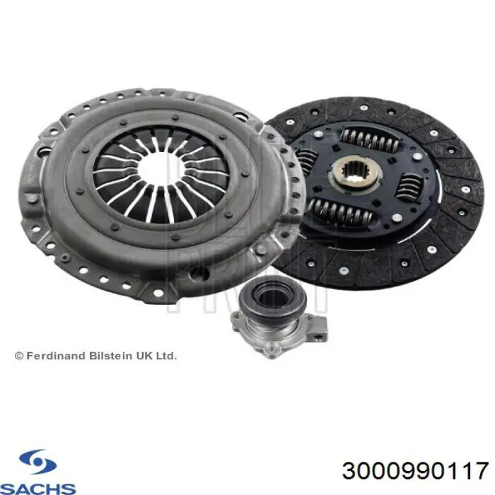 3000990117 Sachs kit de embraiagem (3 peças)