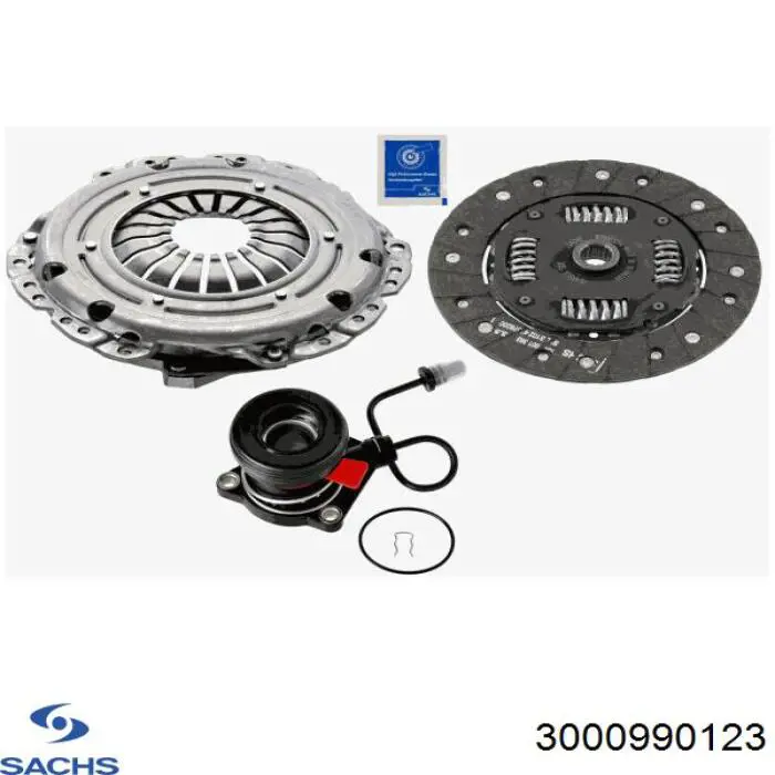 3000990123 Sachs kit de embraiagem (3 peças)