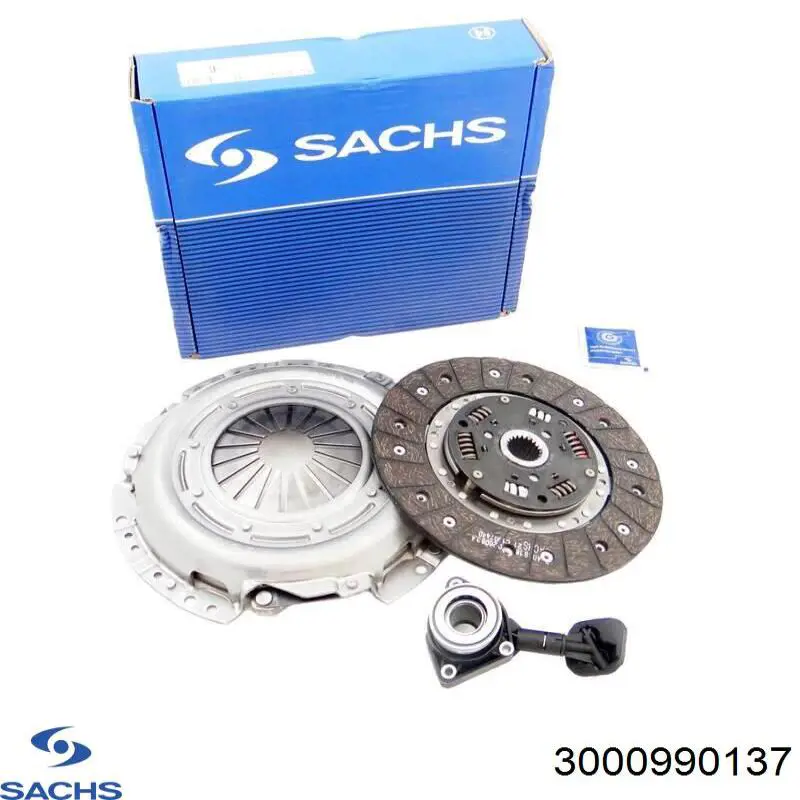 Комплект сцепления (3 части) Sachs 3000990137 цена, от 249.98 USD