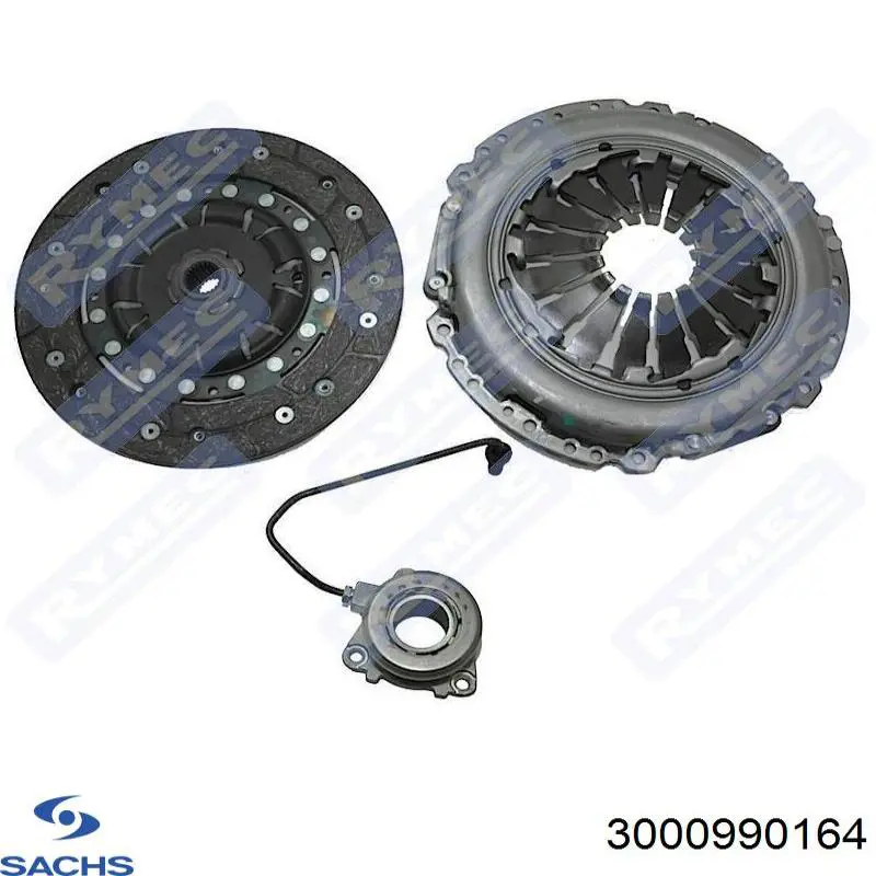 Комплект сцепления (3 части) Sachs 3000990164 цена, от 342.49 USD