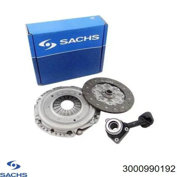Купить 3000990192 Sachs Комплект сцепления (диск, корзина, подшипник)