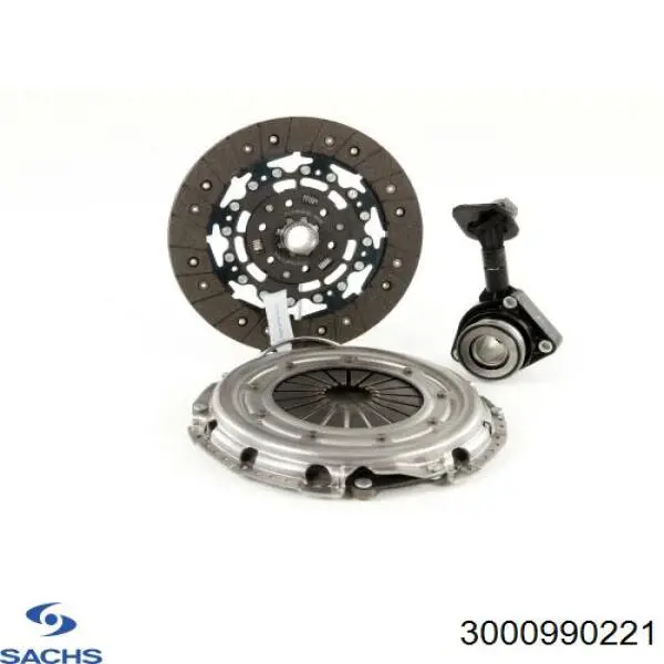 Комплект сцепления (3 части) Sachs 3000990221 цена, от 217.46 USD