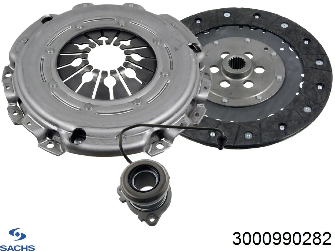 Комплект сцепления (3 части) Sachs 3000990282 цена, от 261.14 USD
