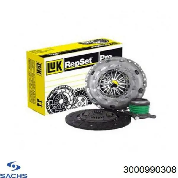 Комплект сцепления (3 части) Sachs 3000990308 цена, от 398.83 USD