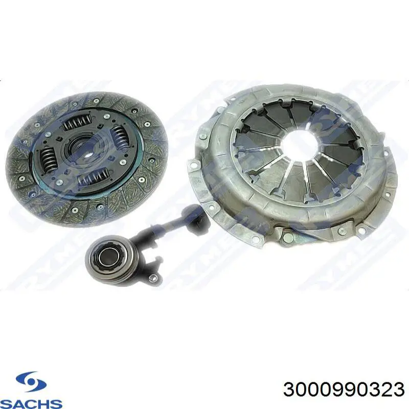 Купить 3000990323 Sachs Комплект сцепления (диск, корзина, подшипник)