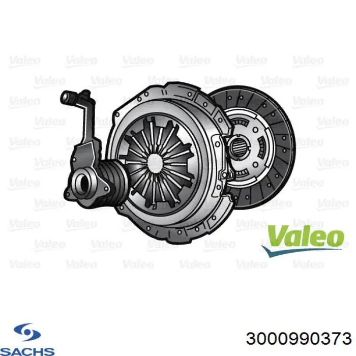 Комплект сцепления (3 части) Sachs 3000990373 цена, от 267.02 USD