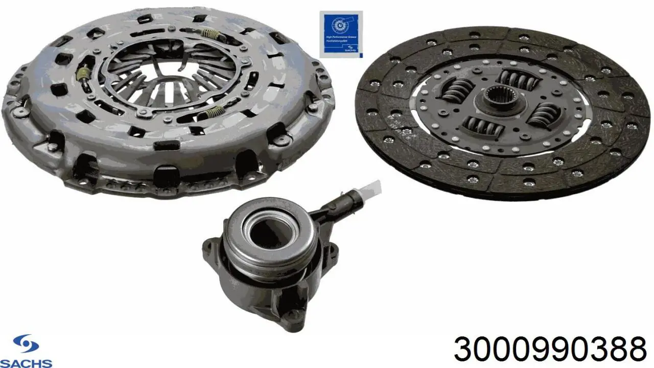 3000990388 Sachs Сцепление в сборе