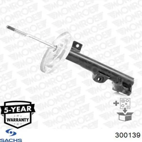 Стойка амортизатора передняя Sachs 300139 цена, от 103.14 USD