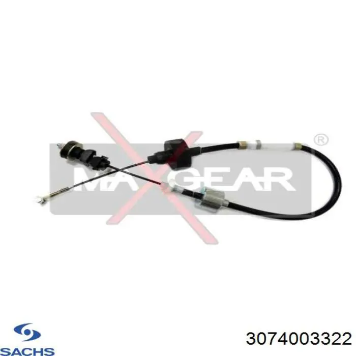 Трос сцепления 3074003322 Sachs