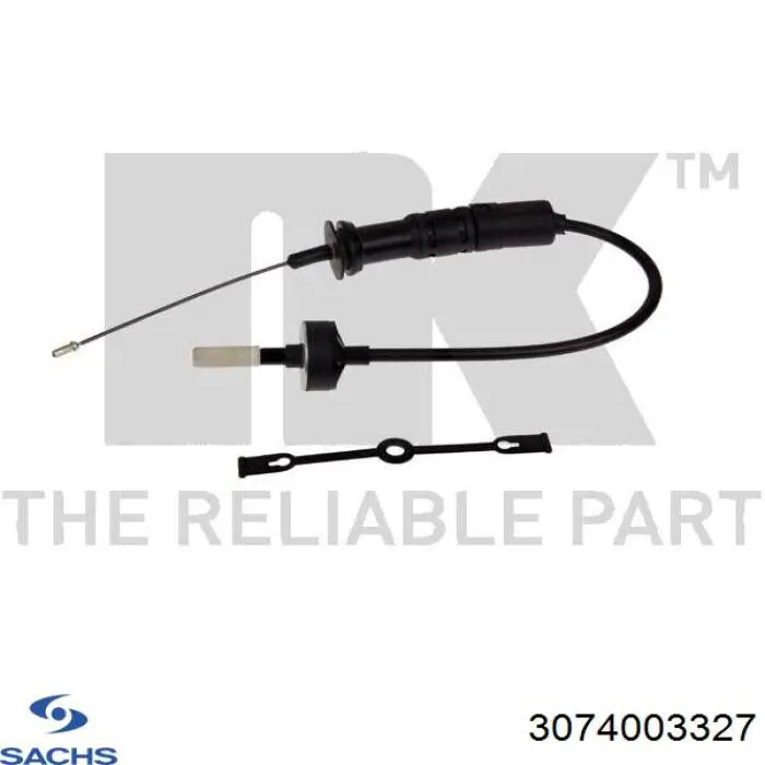 Трос сцепления Sachs 3074003327 цена, от 16.42 USD