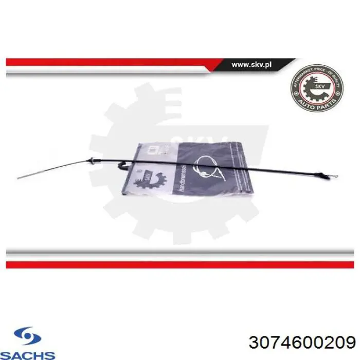 Тросик сцепления Sachs 3074600209