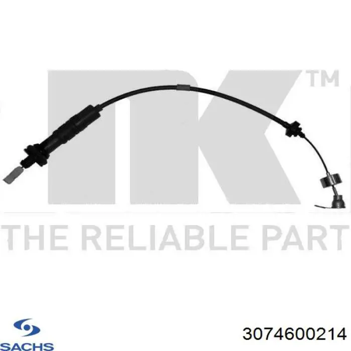 Трос сцепления Sachs 3074600214 цена, от 41.53 USD