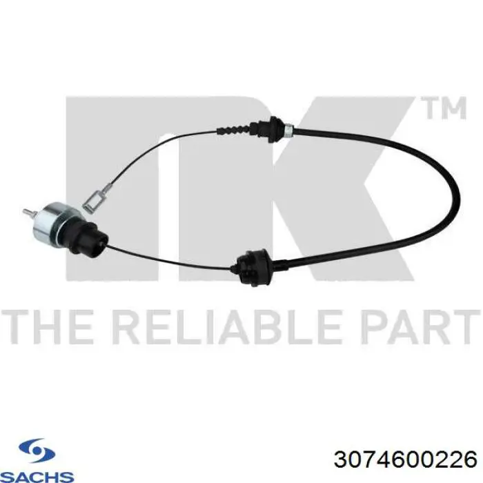 Трос сцепления Sachs 3074600226 цена, от 21.16 USD
