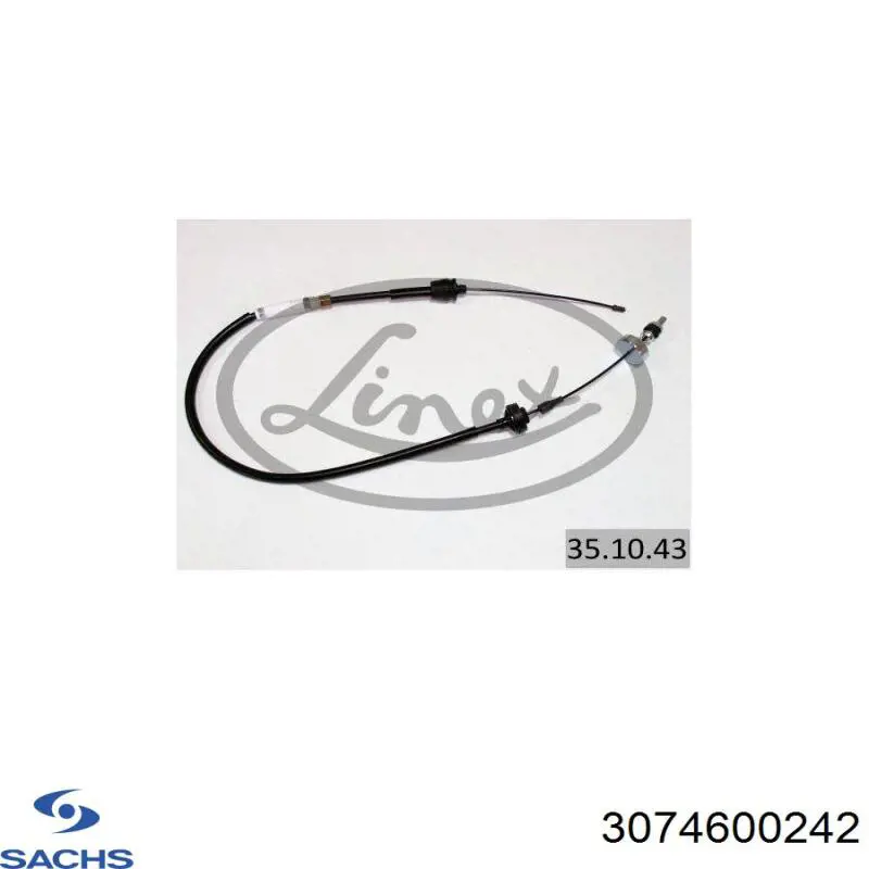 Купить 3074600242 Sachs Трос сцепления