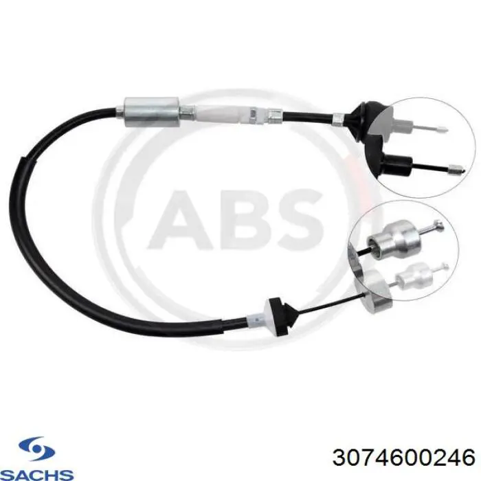Трос сцепления Sachs 3074600246 цена, от 24.58 USD
