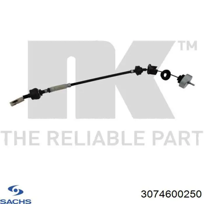 Трос сцепления Sachs 3074600250 цена, от 59.78 USD