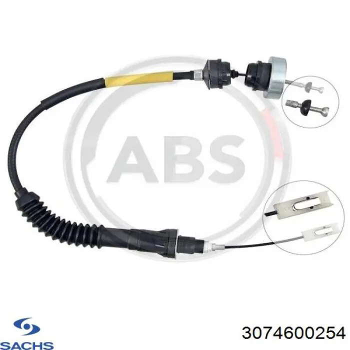 Трос сцепления Sachs 3074600254 цена, от 20.57 USD