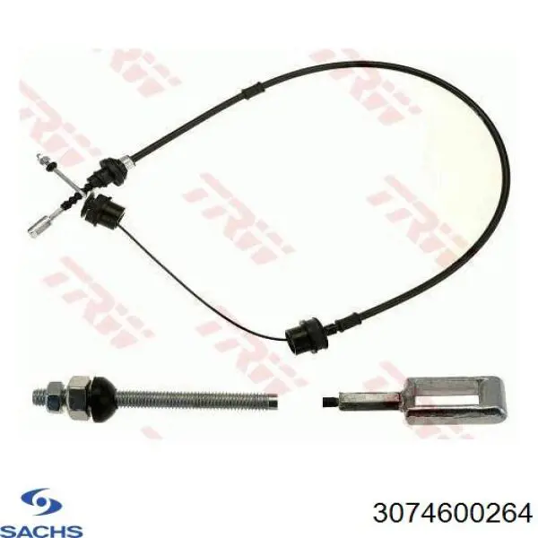 Трос сцепления SACHS 3074600264