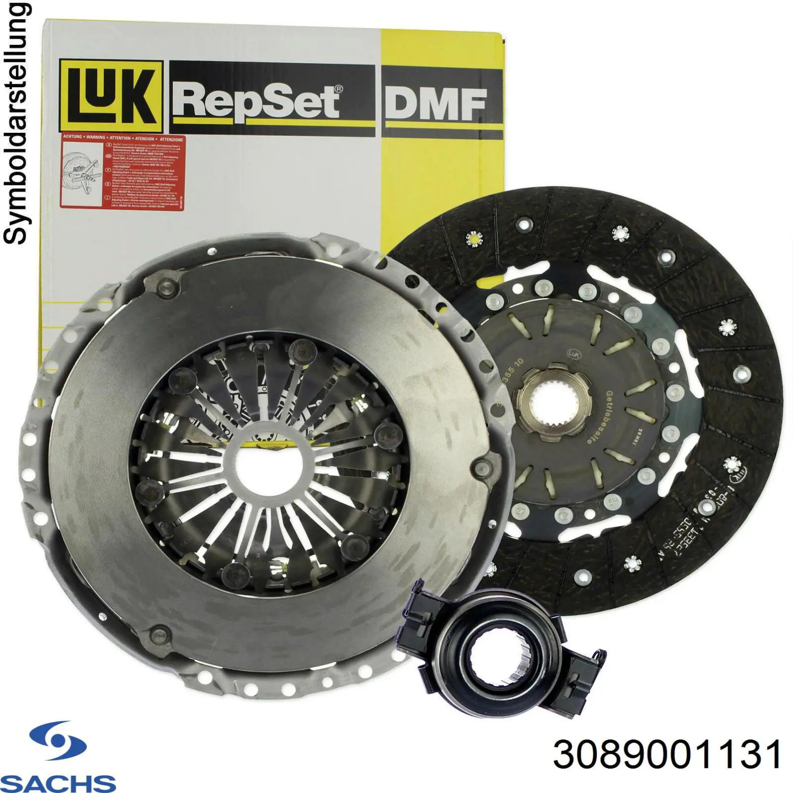 Купить 04670075 Chrysler Комплект сцепления (диск, корзина, подшипник)