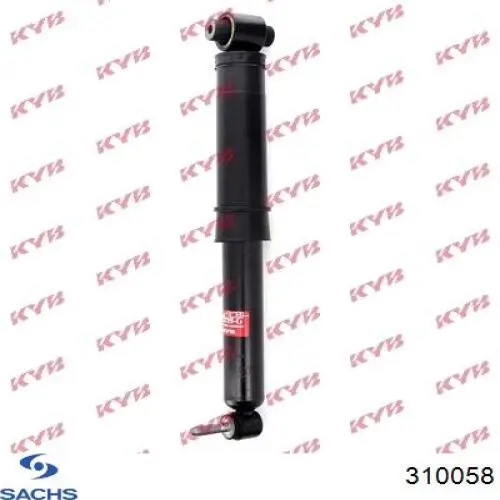 310058 Sachs Амортизаторы задние