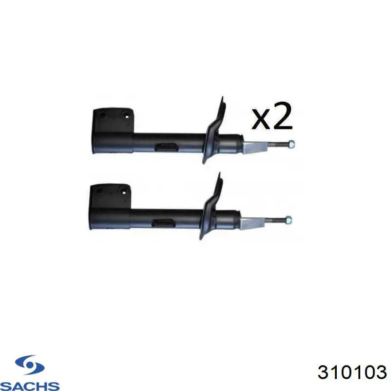 Купить 310103 Sachs Амортизатор подвески передний левый