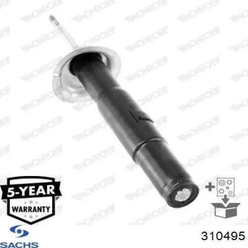 Амортизатор передней подвески левой Sachs 310495 цена, от 165.71 USD