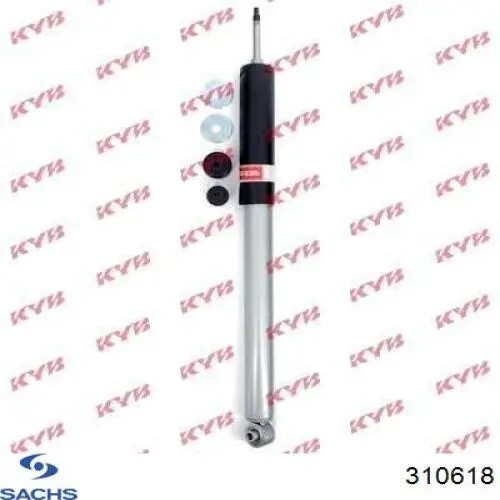 Задний амортизатор Sachs 310618
