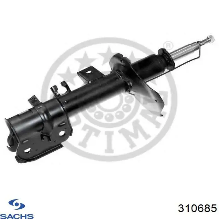 Амортизатор передний левый 543034W985 Nissan/Infiniti
