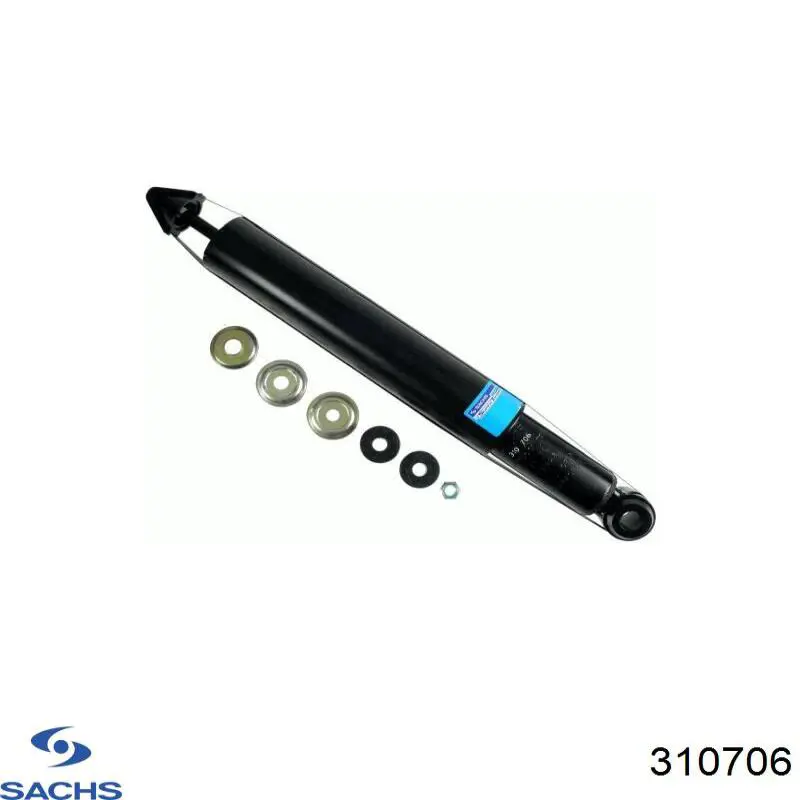 Задний амортизатор Sachs 310706