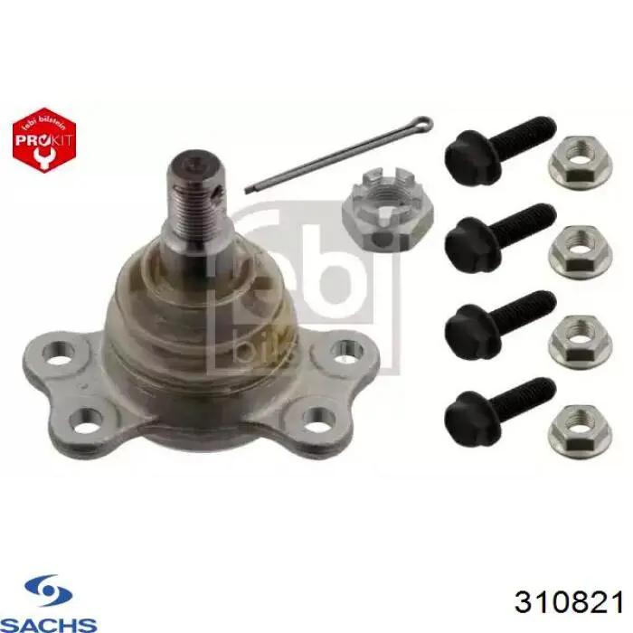 Амортизатор кабины (TRUCK) Sachs 310821 цена, от 167.17 USD