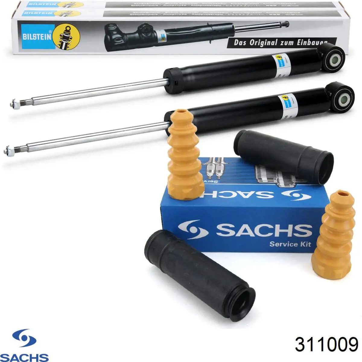 Купить 311009 Sachs Амортизатор задней подвески