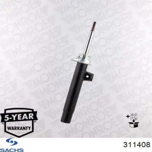 Амортизатор подвески передний левый Sachs 311408 цена, от 68.73 USD