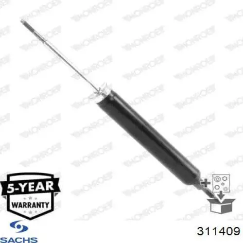 Амортизатор задний 311409 Sachs