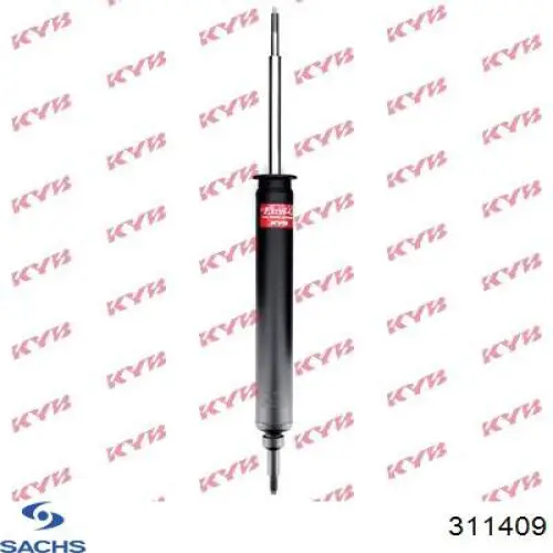 Стойка амортизатора задняя Sachs 311409 цена, от 69.07 USD