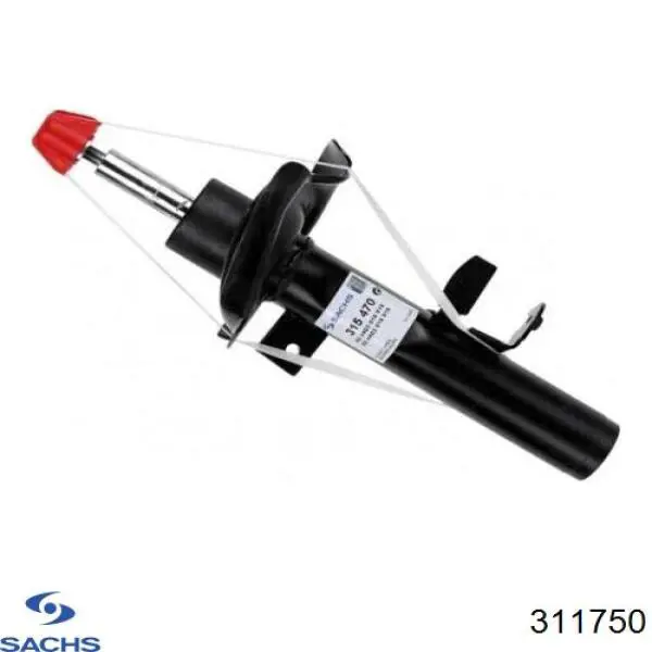 Amortiguador trasero 311750 Sachs