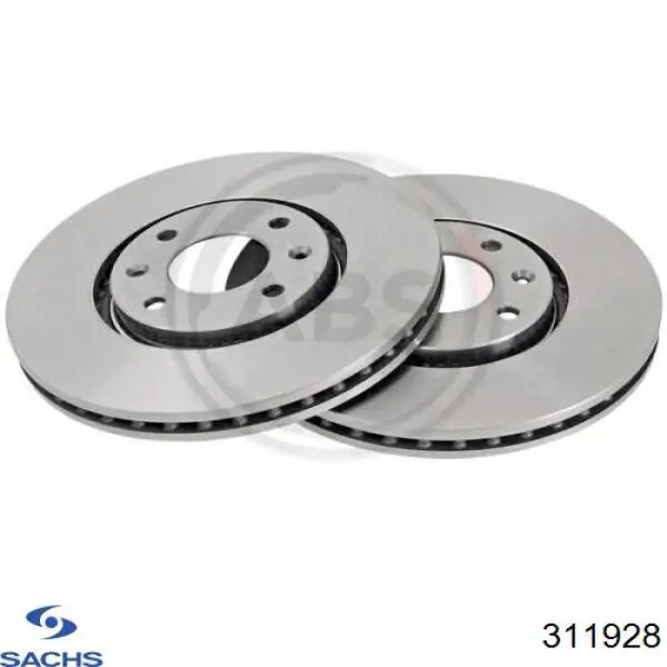 Купить 311928 Sachs Амортизатор передней подвески