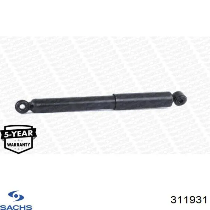 Задний амортизатор Sachs 311931