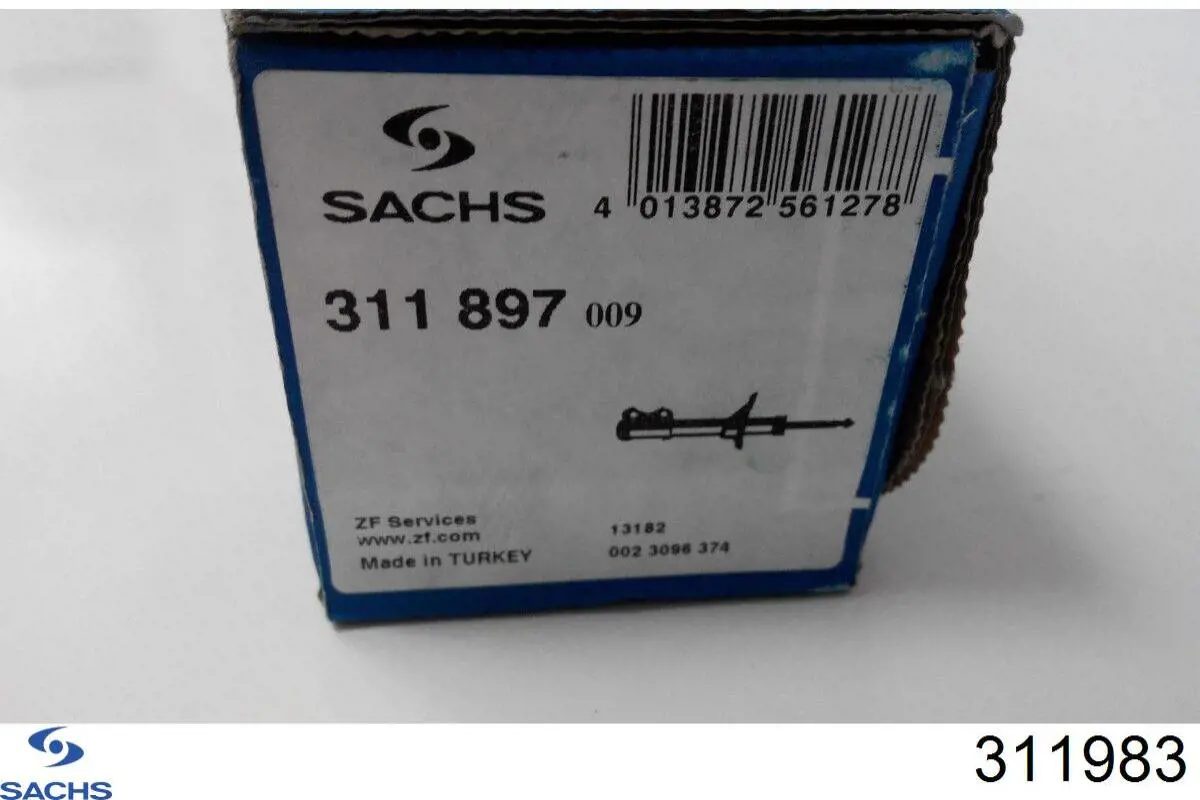 Амортизатор подвески передний левый Sachs 311983 цена, от 40.54 USD