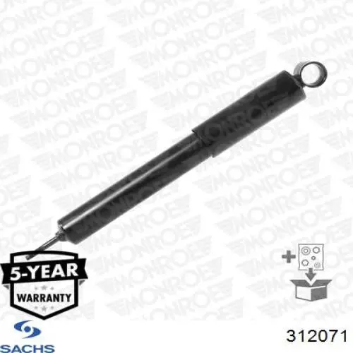 Стойка амортизатора задняя Sachs 312071 цена, от 42.71 USD